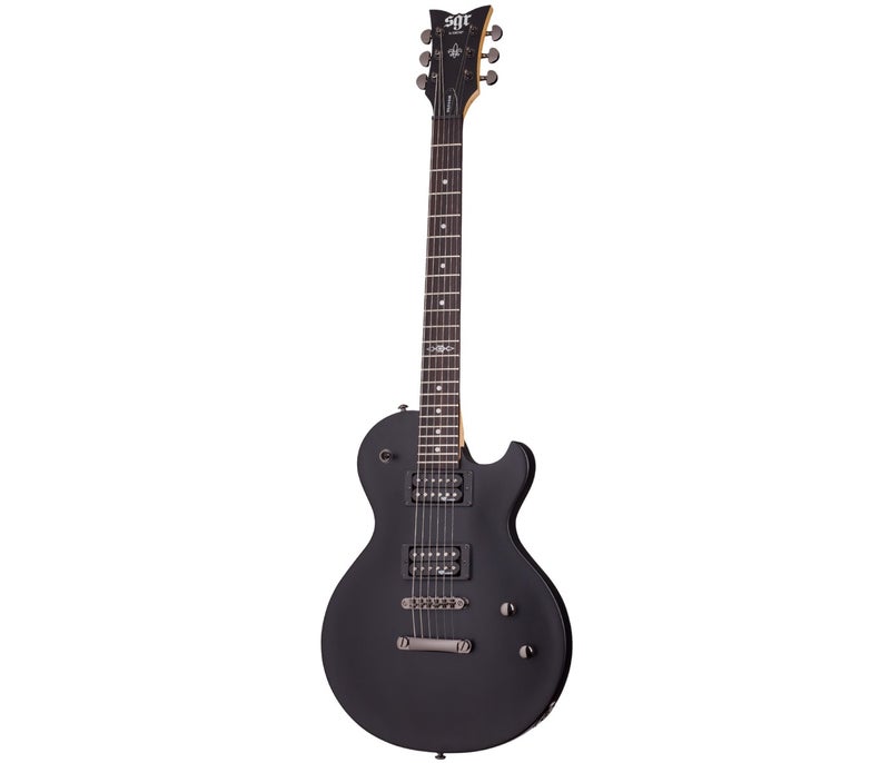 Schecter جيتار كهربائي شيكتر 3842 سولو II SGR - أسود ساتين منتصف الليل - Image 2