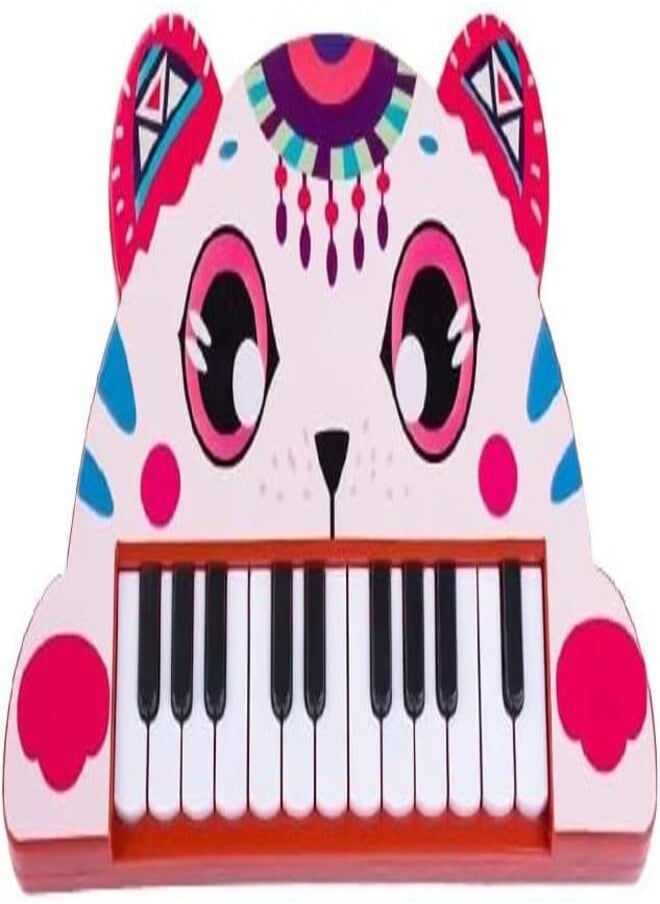 Baby Musical Instrument Тоуs Animal Electronic Piano Keyboard Learning EDucatison Music Тоуs Gift for Toddlers Kids (Cat) 