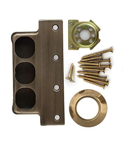 Europa 8123AB Door Lock (Antique Brass, 20 mm) - Image 3