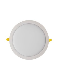 El Rawda Lighting Gypsum Board With Clips, Suitable For All Openings Inside Gypsum, 35 Watts Of High-Quality White Lighting 24x24x4 cm 