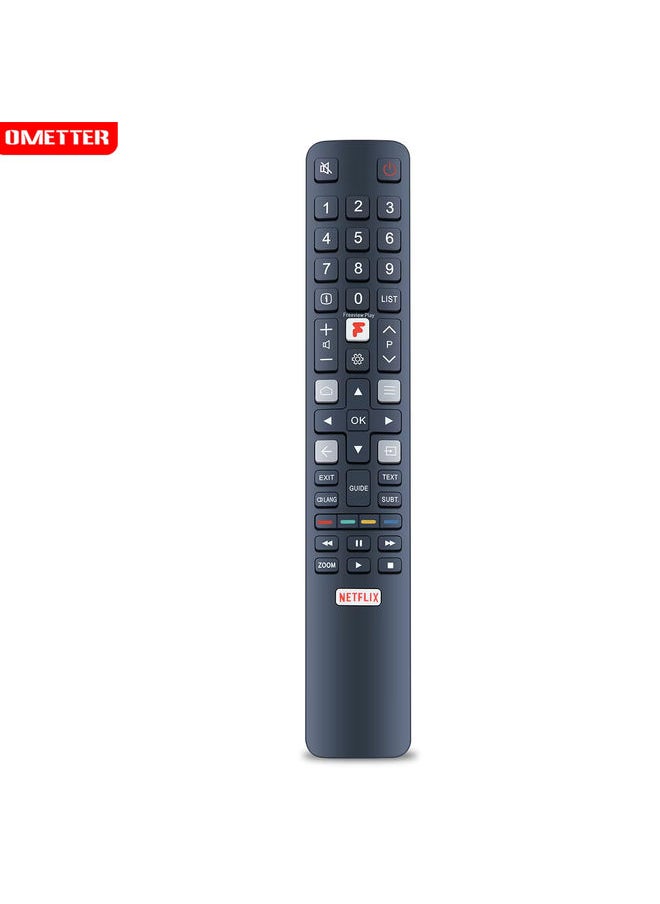 OMETTER - RC802N YUI5 YU15 YNI1 YN11 YU12 YUI2 Remote Control for TCL TV 50/55/65C715K 65C815K 43P20US 50E17US 75C8 65C8 55C8 65X7 55X7 - Image 1
