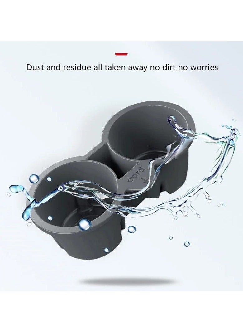 AROAQ Cup Holder for Tesla Model 3 2023 Interior Accessories Center Console Anti-Slip Silicone Phone Holder - Image 4