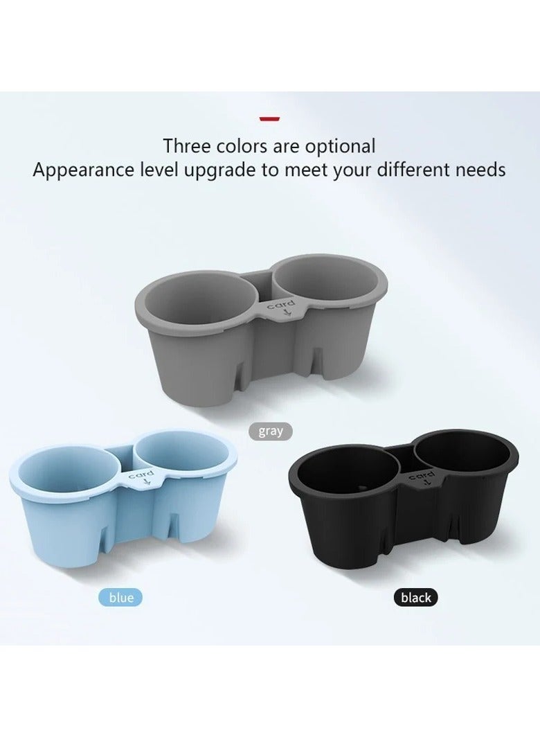 AROAQ Cup Holder for Tesla Model 3 2023 Interior Accessories Center Console Anti-Slip Silicone Phone Holder - Image 2