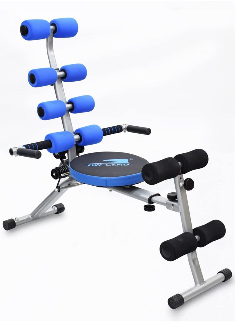 Sky Land Abdominal Trainer, Abs Multi-function Adjustable Workout Bench with Twister  - Image 1