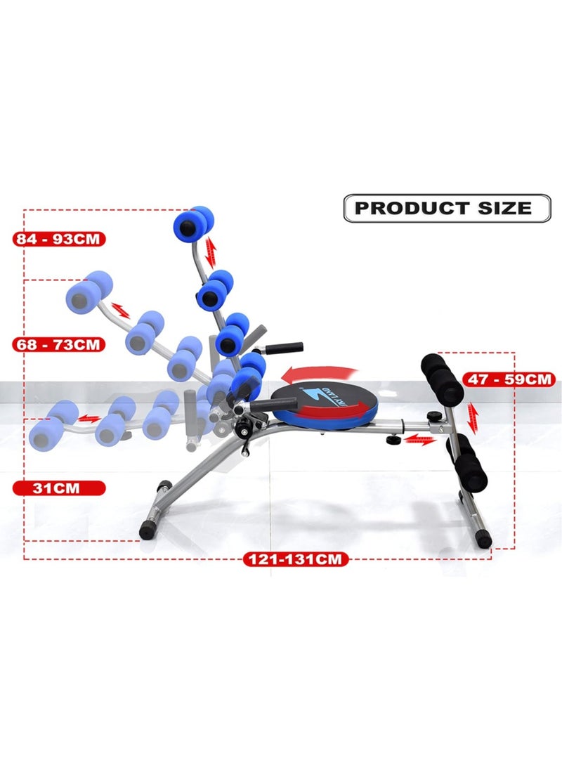 Sky Land Abdominal Trainer, Abs Multi-function Adjustable Workout Bench with Twister  - Image 4