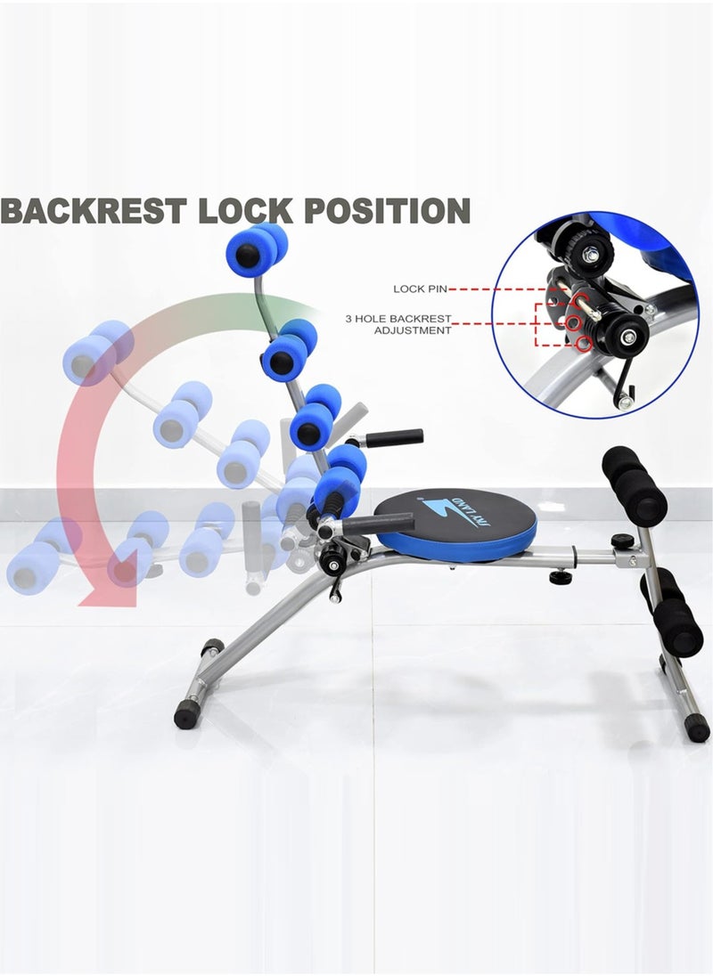 Sky Land - Abdominal Trainer, Abs Multi-function Adjustable Workout Bench with Twister - Image 1