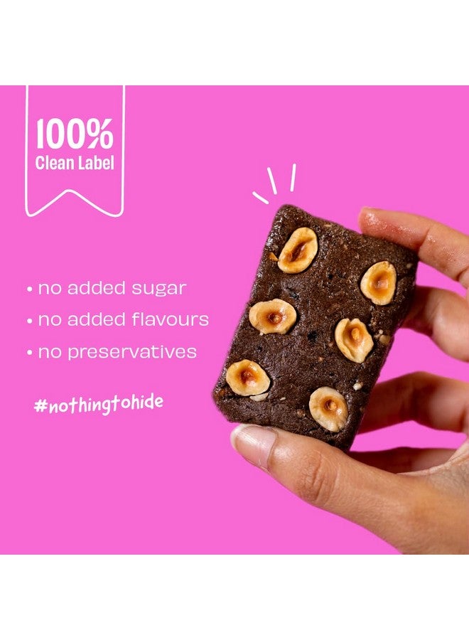 The Whole Truth Hazelnut Cocoa Protein Bar With 12G Protein (Pack Of 6) No Added Sugar No Added Flavour No Preservatives All Natural - Image 4
