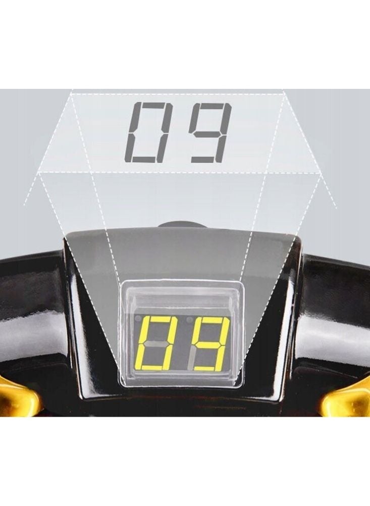 دك لعبة رماية البط الكهربائية مع مسدس هواء وكرات إسفنجية وشاشة عرض رقمية للنتائج، مجموعة رماية تفاعلية للأطفال - Image 3