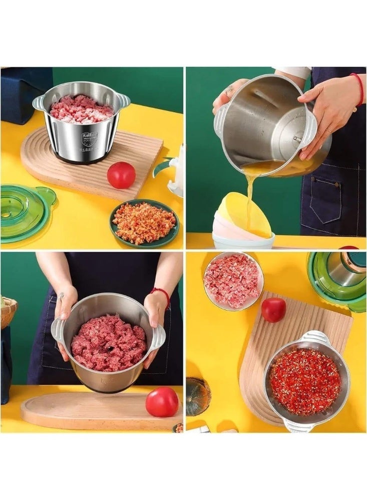 Denx DX3209 5L 850W Multifunctional Meat Grinder and Chopper - Image 2