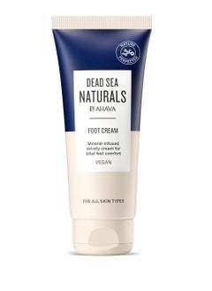 AHAVA Dead Sea Naturals Foot Cream - Soothes, nourishes and hydrates feet, Provides Essential Relief, and softens Dry Sole, with Powerful Dead Sea Minerals, 3.4 Fl.Oz  - Image 1