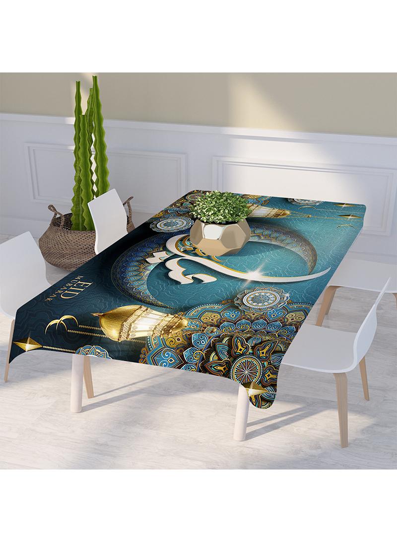 Y&D 70-70CM Ramadan Mubarak Eid Decoration Kitchen Restaurant Meal Waterproof Anti Fouling Tablecloth - Image 2