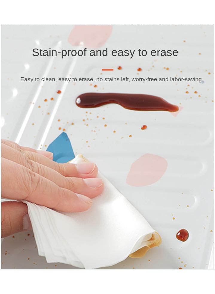 واي آند دي 70-70 سم مفرش مائدة رمضان مبارك عيد مبارك ديكور مطبخ مطعم ومطعم ومضاد للماء ومضاد للتلوث - Image 3