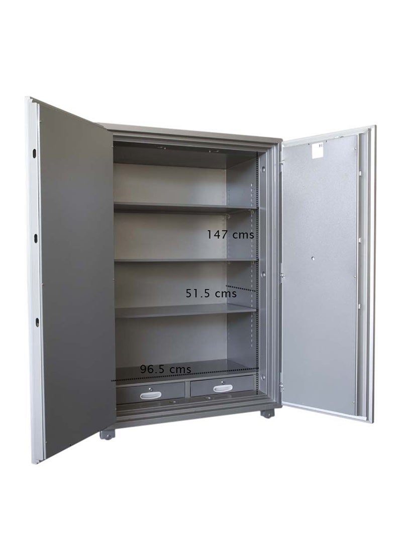 Mahmayi Mahmayi SecurePlus 172 Fire Cupboard with Dial and Key 660Kgs  - Image 3