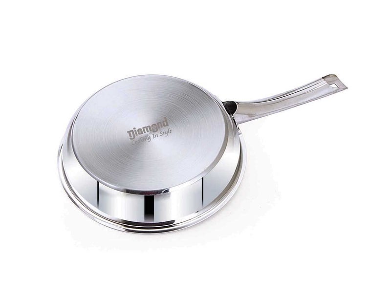 Diamond Diamond Fry Pan 22 Cm with Sandwich Bottom - Image 1