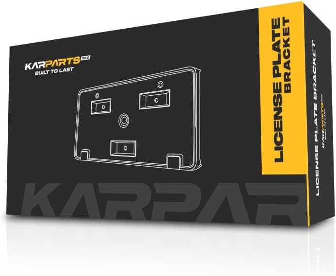 KarParts360 License Plate Bracket for Lexus ES300H/ES350 2019-2020 - Front Replacement - Image 5
