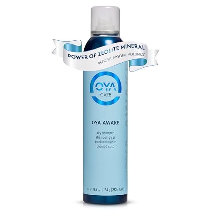 OYA Awake Dry Shampoo - Waterless Shampoo Hair Cleanser Cleanses Oily Hair from Root to Tip Without Residue - Refreshes and Revitalizes Colored & Natural Hair, Adds Natural Volume & Shine - 250ml - Image 1