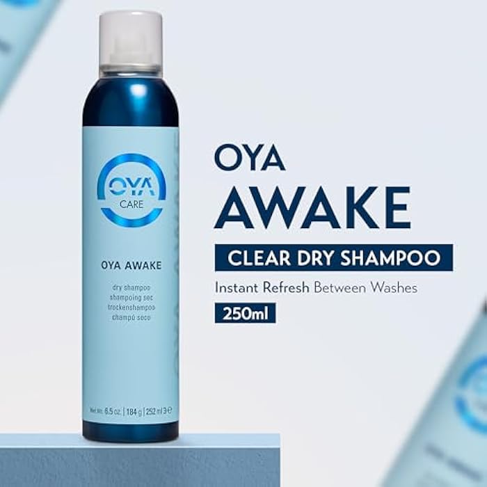 OYA Awake Dry Shampoo - Waterless Shampoo Hair Cleanser Cleanses Oily Hair from Root to Tip Without Residue - Refreshes and Revitalizes Colored & Natural Hair, Adds Natural Volume & Shine - 250ml - Image 2