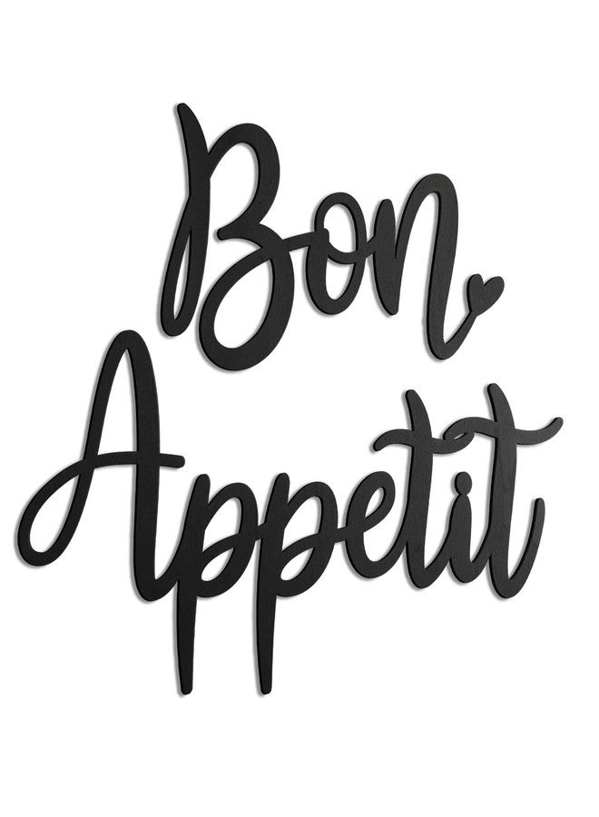 OYEFLY Bon Appetit Wall Décor,Dining Room Cooking Hanging Signs (style 1) - Image 1