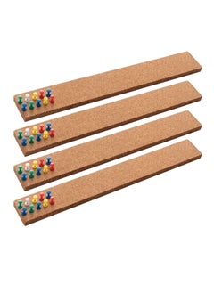 SYOSI Cork Board Bulletin Board Bar Strip Thick Frameless Cork Board ...