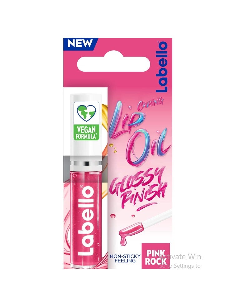 Labello Pink Rock Lip Moisturizing and Care Oil, 5.5 ml - Image 1