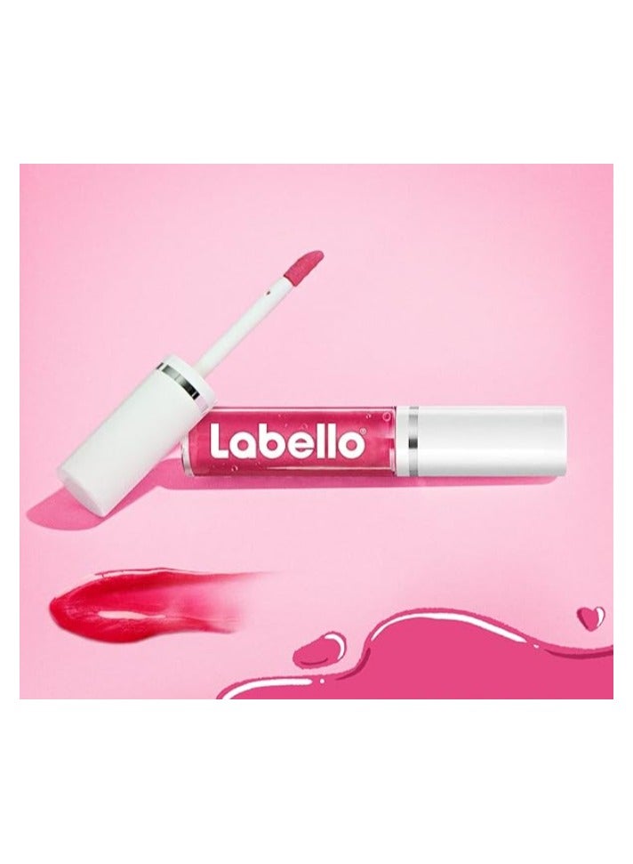 Labello Pink Rock Lip Moisturizing and Care Oil, 5.5 ml - Image 2