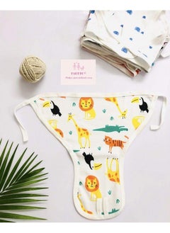 FARETO New Born Baby 12 Single Layer ; Super Soft ; Cotton Nappies ; Washable ; Reusable (06 Months)  - Image 5