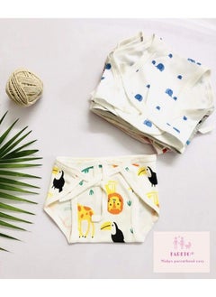 FARETO New Born Baby 12 Single Layer ; Super Soft ; Cotton Nappies ; Washable ; Reusable (06 Months)  - Image 4