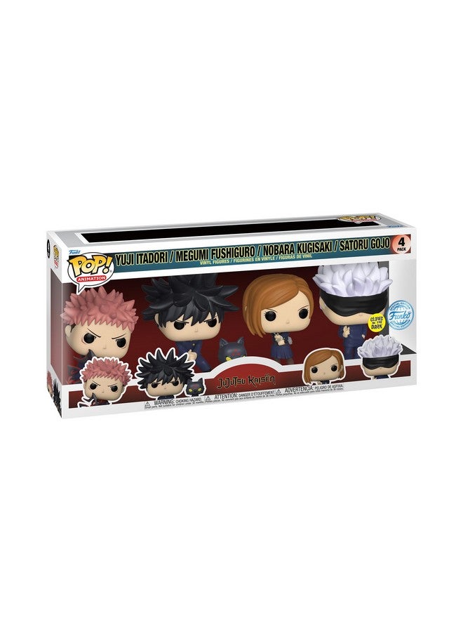 Funko Funko Jujutsu Kaisen - US Exclusive Pop! Vinyl 4-Pack  - Image 1