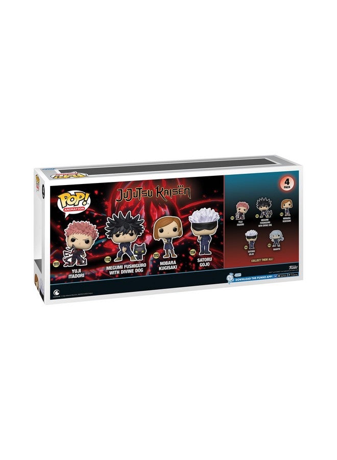 Funko Funko Jujutsu Kaisen - US Exclusive Pop! Vinyl 4-Pack  - Image 4