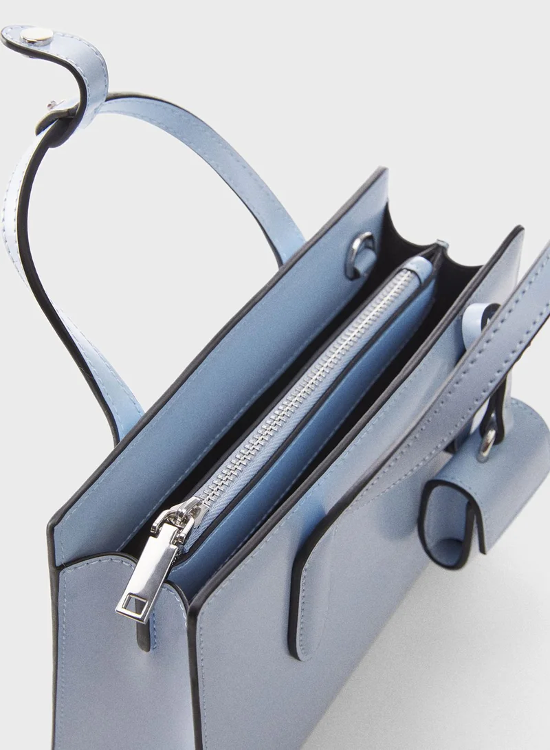 MANGO Antia Satchel