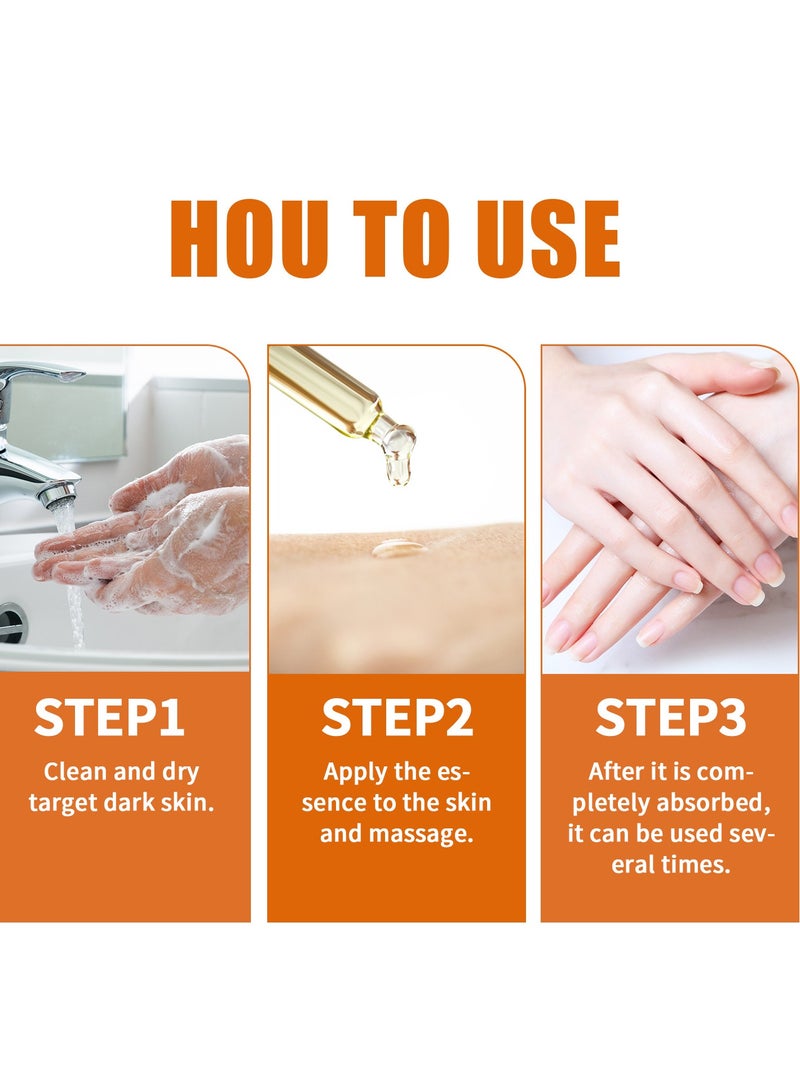 EELHOE مصل النياسيناميد، مصل علاج الشواك النيجيري، مصل تبييض المفاصل الداكنة، مصل النياسيناميد لإزالة الكوع المفصلي الداكن، تبييض تحت الإبط، تفتيح البشرة - Image 5