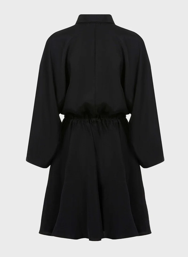 نوكتورن Tassel Detail Shirt Dress
