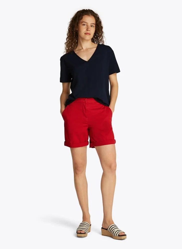 TOMMY HILFIGER High Waist Shorts