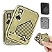 ITOKEY Fidget Toys Adults Metal Magnetic Fidget Slider EDC Poker Cards Fidget Decompression Desk Toys to Relief Anxiety and Stress Cool Gadgets with Click Sound Gifts for Men Adults ADHD - Image 2