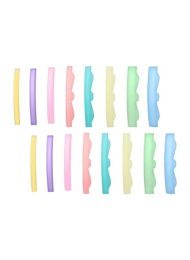 IOLITE 10-Pieces Eyelash Perming Curler Perm Pad Reusable Eyelash Perm Silicone Pads, Lift Rods Makeup Beauty Tool - GJD11 - Image 2