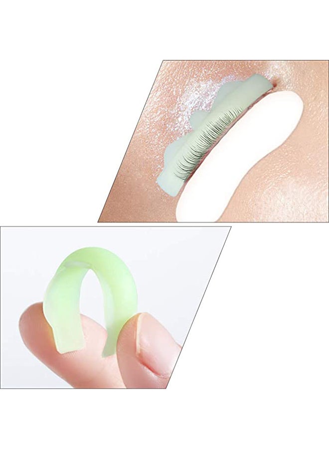 IOLITE 10-Pieces Eyelash Perming Curler Perm Pad Reusable Eyelash Perm Silicone Pads, Lift Rods Makeup Beauty Tool - GJD11 - Image 5