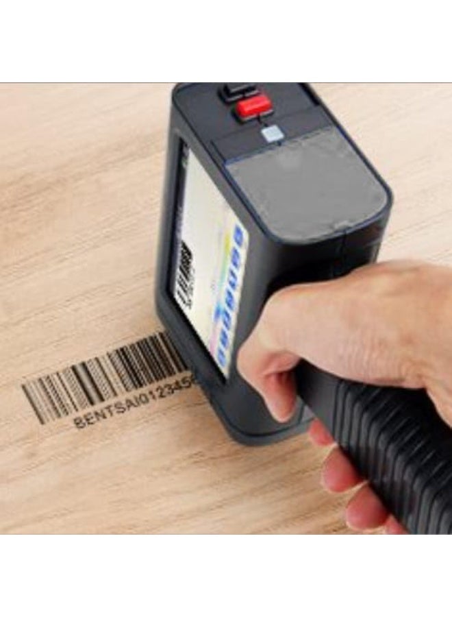بنتساي BENTSAI BT-HH6105F Handheld Inkjet Printer, Industrial Coding Machine with Touch Screen, 1-5 Lines, 12.7mm Max Print Height, QR Code Barcode Date Logo Printer - Image 3
