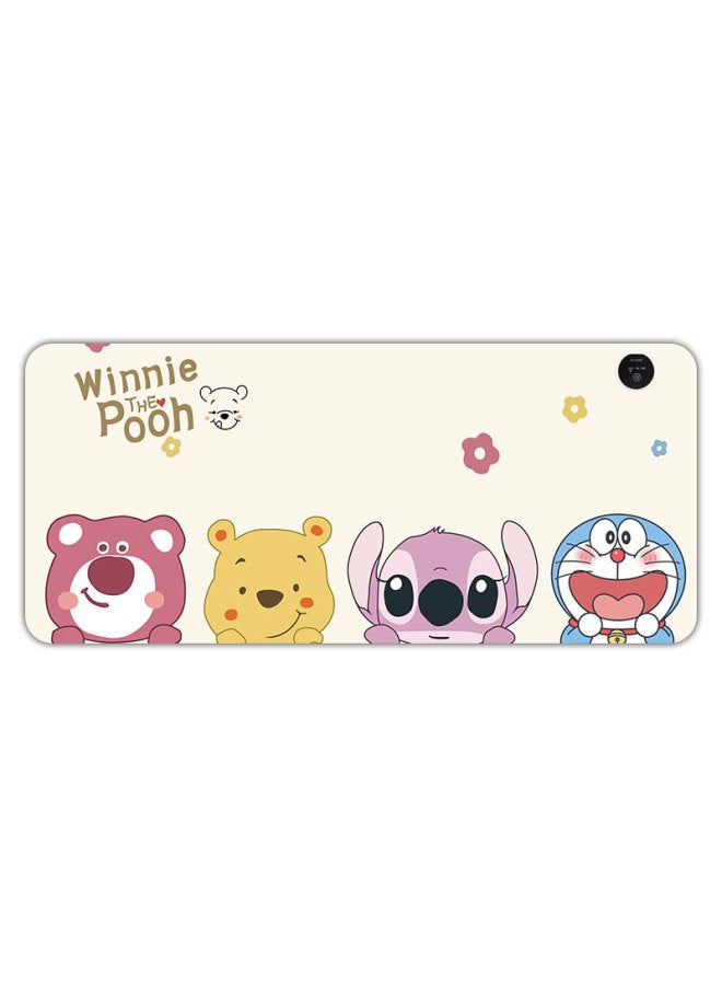 Heating Mouse Pad Office Shortcut Key Large Heating Warm Table Pad Student Writing Heating Pad Gift Wholesale-Color:330*800mm-Pattern:Picture Heating Pad - Image 5