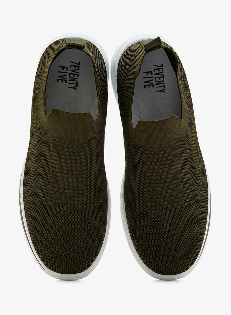 Seventy Five Casual Knitted Slip Ons - Image 4