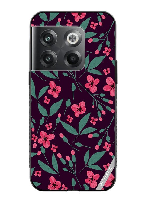 Protective Case Cover For OnePlus Ace Pro Flower Design Multicolour