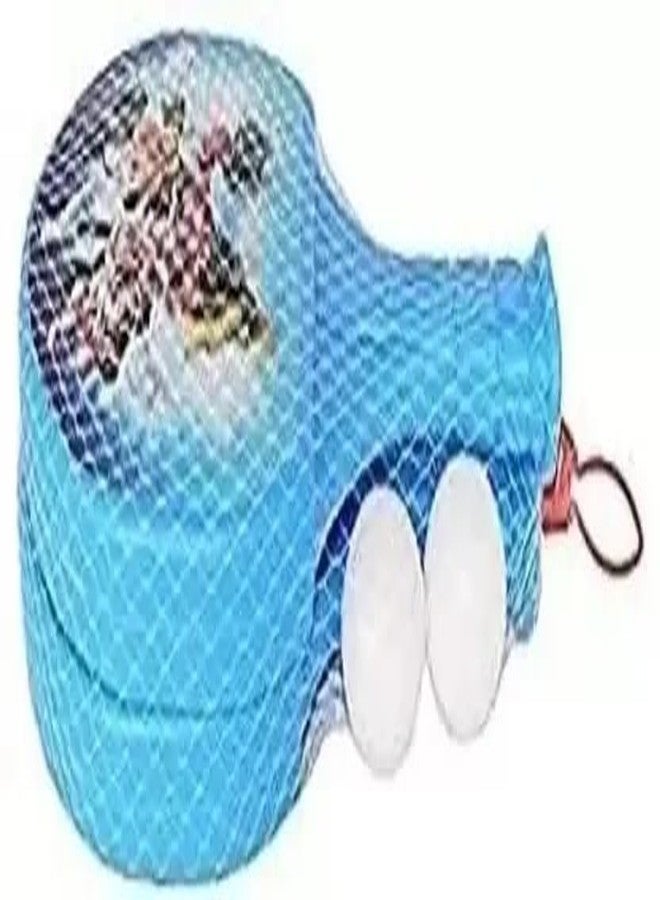 REGOLITH ENTERPRISES Plastic Kids Racket Badminton Kit Toy Set for Children with Shuttlecocks (Blue) - Image 3