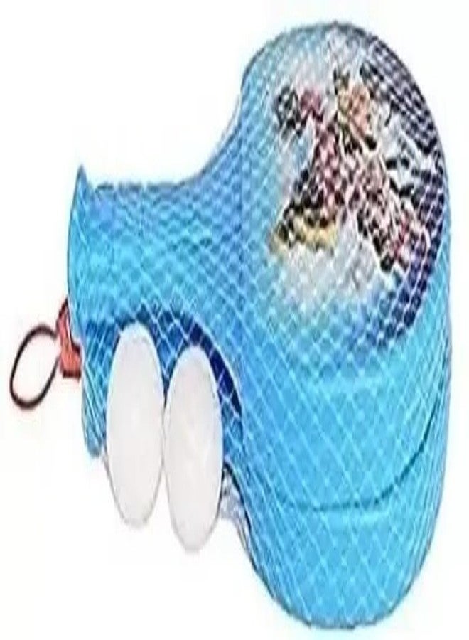 REGOLITH ENTERPRISES Plastic Kids Racket Badminton Kit Toy Set for Children with Shuttlecocks (Blue) - Image 1