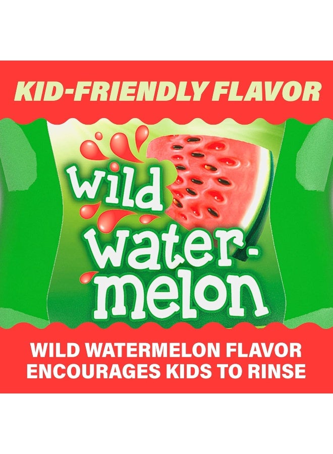 ACT Kids Anticavity Fluoride Rinse Wild Watermelon 16.9 Ounce Original Version - Image 4