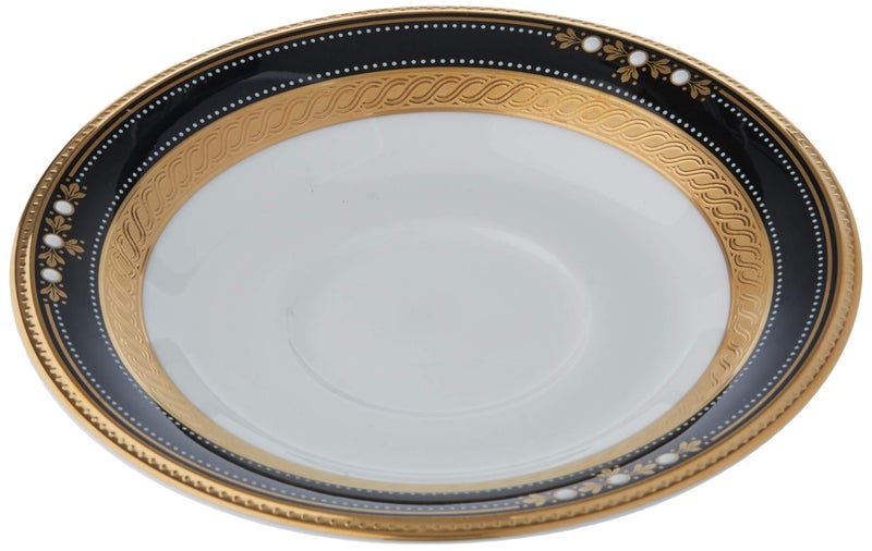 Noritake Noritake Evening Majesty Saucer BlackGold Large 