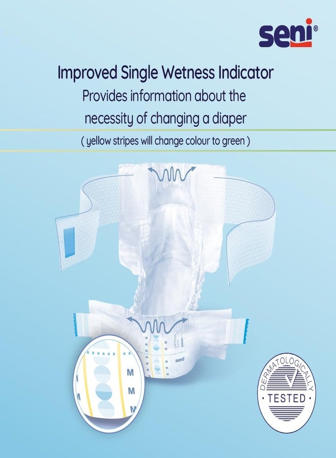 Seni Optima Super Medium Adult Diapers With Hip Bands 10 Pcs - Image 3