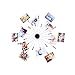 Mollytek Mollytek Hanging Photo Display Wall DÃƒÂ©cor Magnetic Collage Board Clip Photo Holder Wall Picture Holder with 24 Clips  - Image 2