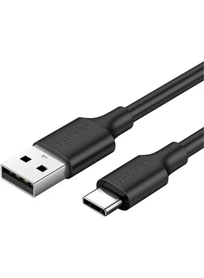 صفقة يو جرين كابل USB-A 2.0 إلى USB-C بطول متر واحد أسود على Noon EG