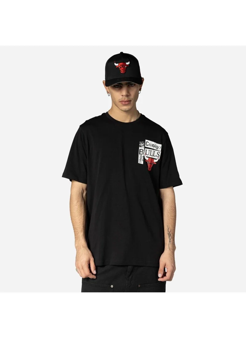 NEW ERA Chicago Bulls Newspaper Graphic T-Shirt