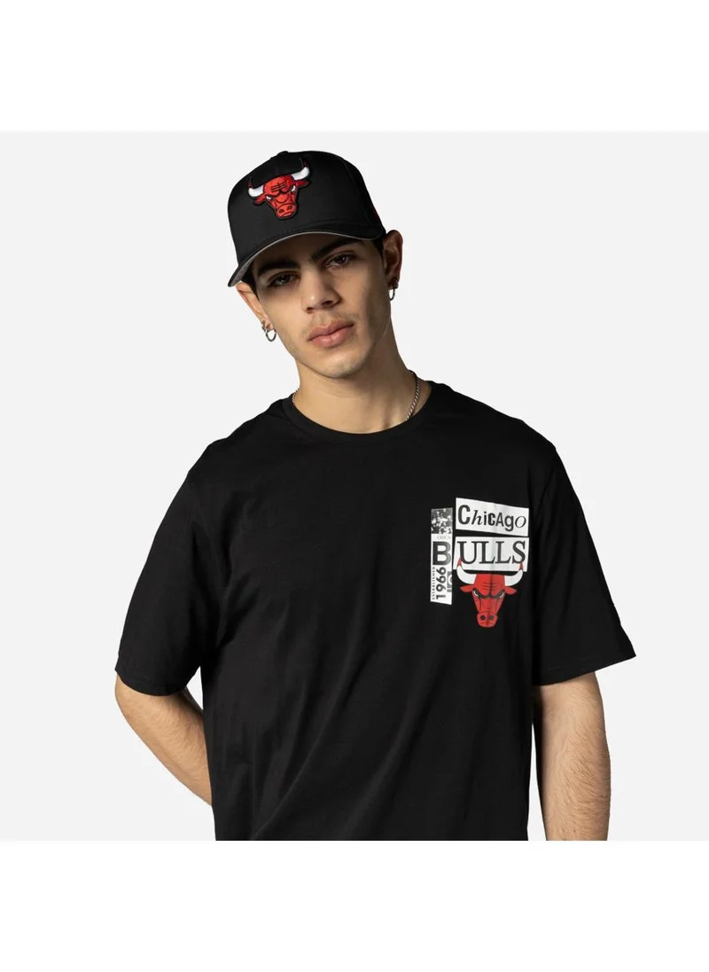 NEW ERA Chicago Bulls Newspaper Graphic T-Shirt