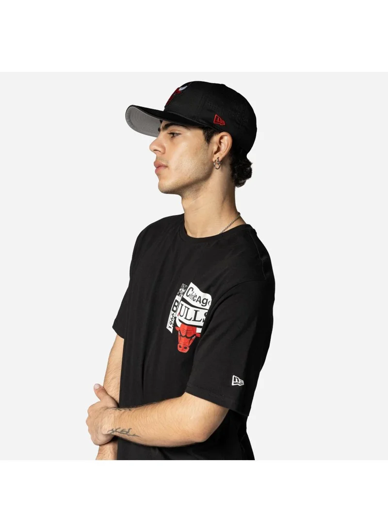 NEW ERA Chicago Bulls Newspaper Graphic T-Shirt